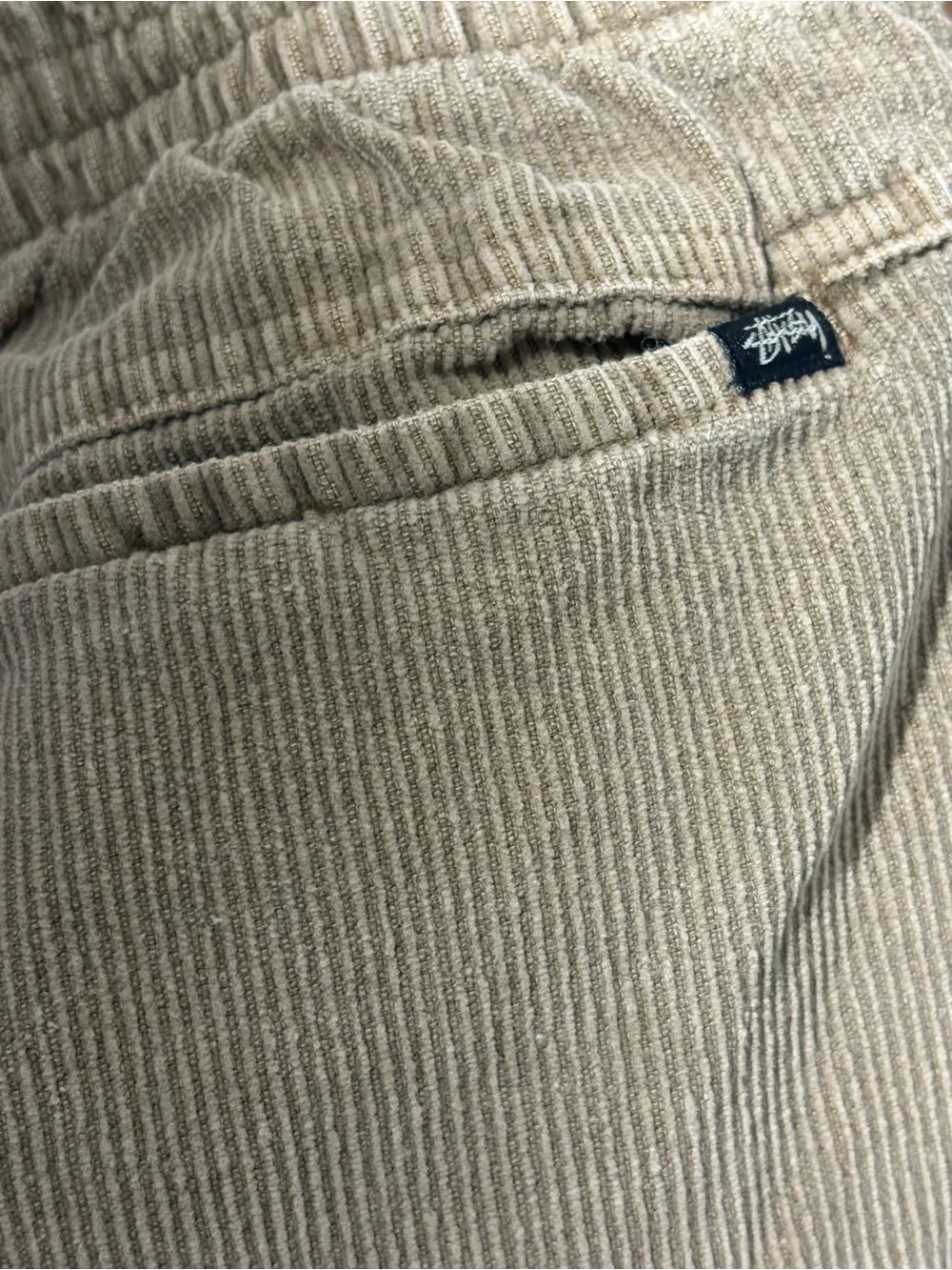 Stussy Men's Corduroy Flat-Front Shorts